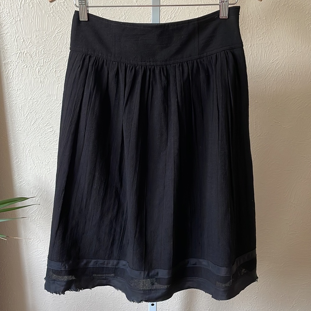 Banana Republic 100% wool flare skirt